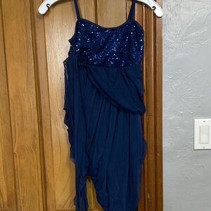 Balera Blue Dance Costume